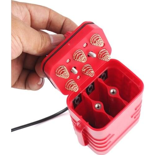 New 8.4V 6x 18650 Waterproof Battery Pack Case House Cover 18650 Battery Pack Storage Box For Bicycle Bike Lamp
