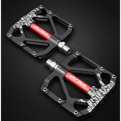MTB/Road/Bicycle Bearing Pedals Aluminum Alloy Wide Flat Pedal For Cycling Bike Sealed Bearing All-round Bike Pedals