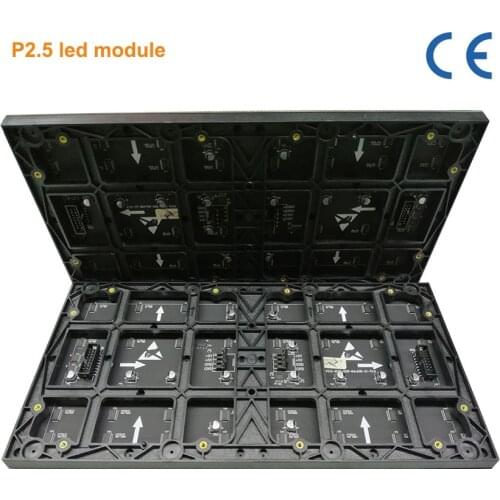 P2.5 SMD full color led panel 320*160mm 64*32 pixel indoor led module RGB 32Scan led matrix car HUB75 P3 P4 P5 P10 free shipping