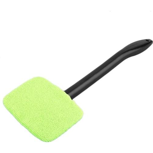 1Pcs Detachable 13 inch Window Brush Microfiber Wiper Cleaner Cleaning Brush with Cloth Pad Car Auto Cleaner Cleaning Tool Brush