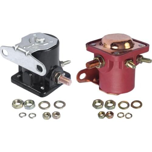 12V Heavy Duty Red Solenoid Relay for Ford Starter Car Truck - SW3 - SNL135 Contactor Switch Engine Part Vehicle Accessories