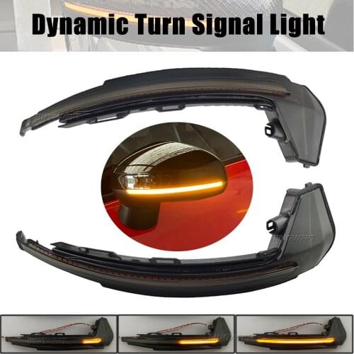 For Audi A1 8X 2011-2017 LED Dynamic Turn Signal Light Side Wing Rearview Mirror Sequential Indicator Blinker Lamp