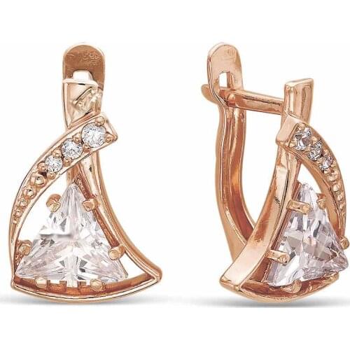 ЗАО "Красная Пресня" Women's Gold Earrings