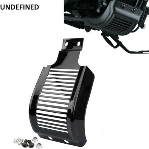 Black Engine Skid Plate Chassis Protector Cover Guard for Harley Sportster Iron 883 XL 883 1200 48 2004-2018 Accessories