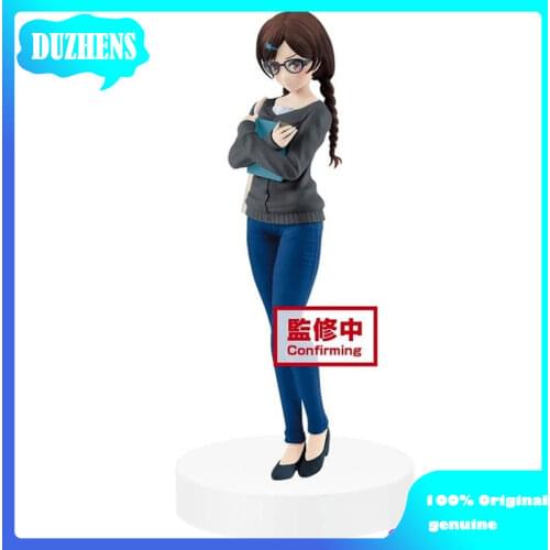 100% Original genuine Kanojo Okarishimasu Ichinose Chizuru 18cm Action Figure Anime Figure Model Toy Figure Collection Doll Gift