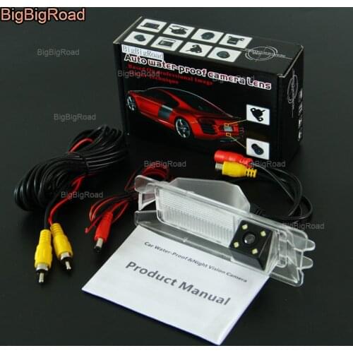 BigBigRoad Car Intelligent Dynamic Track Rear View Reversing Camera For Nissan Micra K12 K13 / March 2011 2012 2013 2014 2015