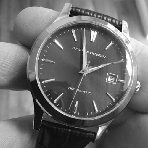 2021 NEW PAGANI DESIGN Top Brand Luxury Men Mechanical Watch Waterproof Leather Casual Business Men Watch Saat Relogio Masculino