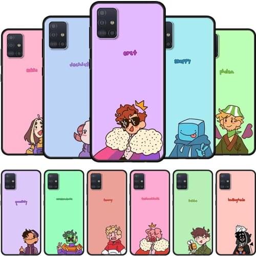 Dream Smp Game Lovely Phone Case for Samsung Galaxy A51 A71 A21s A12 A31 A41 A32 A02s A11 A72 A52 A42 5G A01 A91 Soft Cover