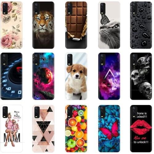 Case for Vivo Y11S Case for Vivo Y11S 2020 Silicone TPU Phone Back Cover on For VIVO Y1S Y 1s Y1 S VivoY1s 2020 Cases Bumper Bag