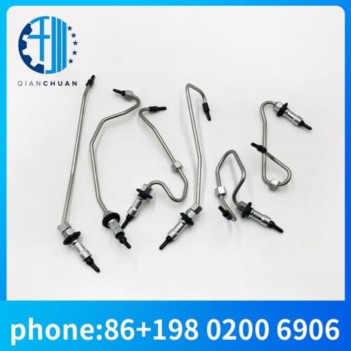 Excavator parts Carter 320 323 324 325 D2 D c6.6 engine diesel pump high pressure oil pipe