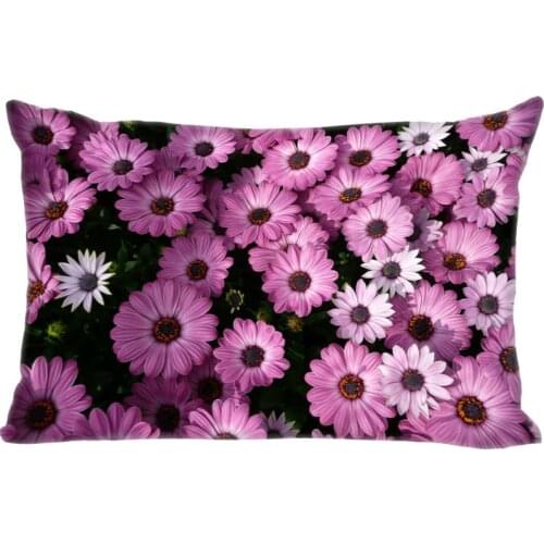 Daisy Flower Double Sided Rectangle Pillow Covers Bedding Comfortable Cushion/Good For Sofa/Home/Car High Quality Pillow Cases