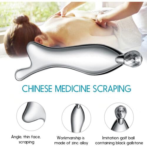 Face Lift Massage Reuse Guasha Board Face Lift Tool Titanium Alloy Face Massager Effective Fashion V Shape Reduce Fine Lines