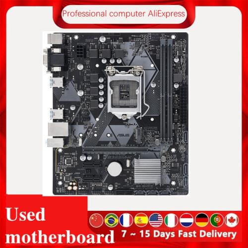 For Asus PRIME B365M-K Original Used Desktop Intel B365 B365M DDR4 Motherboard LGA 1151 i7/i5/i3 USB3.0 SATA3