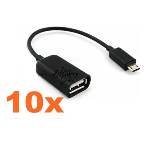 Wholesale Micro USB Hub Host OTG Adapter for Samsung Galaxy S3 S4 S5 for HTC One LG Sony Xperia Phone Read U Flash Disk Mouse