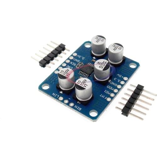PCM1808 24bit SNR Audio Stereo ADC Single-Ended Analog-Input Decoder Amplifier Board Player Module