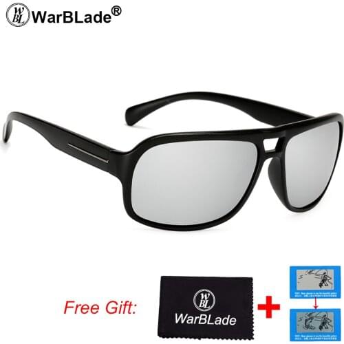 WarBLade Outdoor Sport Brown Sunglasses Men Polarized Fishing UV400 Sun Glasses Polaroid Original Oculos De Sol Sunglass 1822