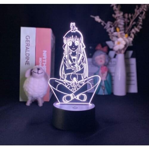Anime Led Light Fruits Basket Tohru Honda for Bedroom Decor Night Light Birthday Gift Kids Room 3d Desk Lamp Manga Fruits Basket