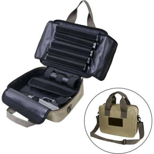 Tactical Glock Holster Pistol Gun Bag Holder Case Magazine Pouch Carrier Portable Military Hunting Handgun Holster Outdoor X185A