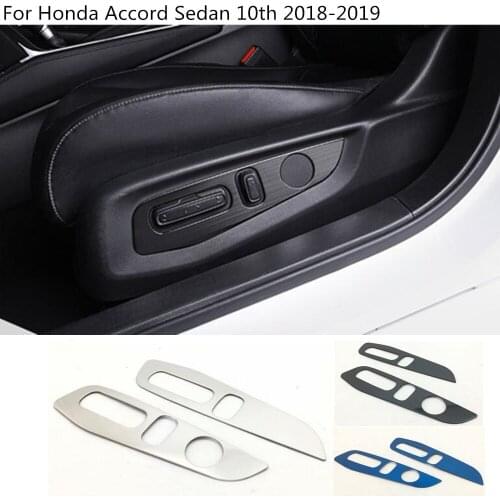 Car Memory Remember Recall Recollection Seat Adjustment Knob Button Switch Trim For Honda Accord Sedan 10th 2018 2019 2020