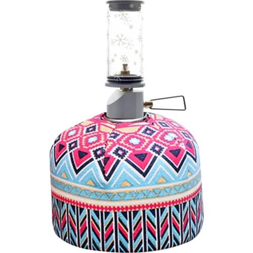 230g / 450g Gas Canister Cover Protector Fuel Canister Storage Bag Camping Hiking Gas Cylinder Tank Accessories Outdoor Tools