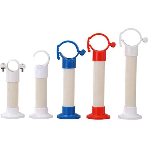 4set Adjustable PVC pipe holder hanger with Saddle Clip 20-40mm Fuel Hose tube clamp ceiling mounting bracket plumbing fittings