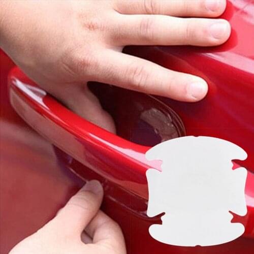 5 Pcs Universal Invisible Car door Handle Stickers Car Sticker Protection Protector Film Scratches Resistant Cover High Quality