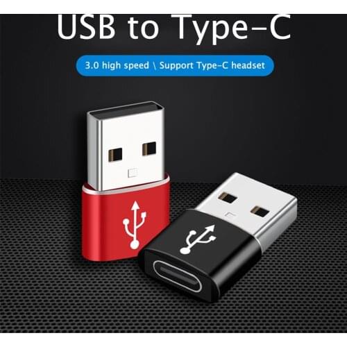 USB OTG 3.0 Type C To USB Female OTG Adapte Usb male to type C female for Macbook Pro Samsung S20 etc phone charger conventor