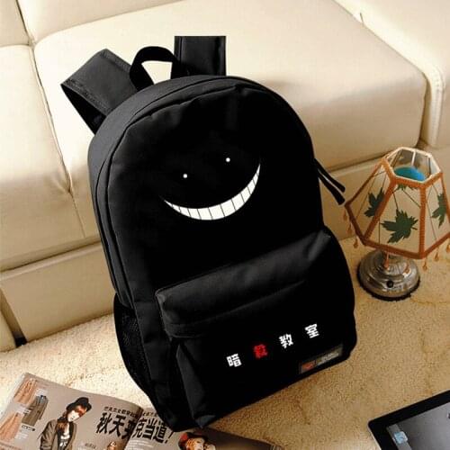 Ansatsu Kyoushitsu Korosensei Oxford Backpack Anime Cosplay Schoolbag Preppy Style Teenagers Unisex Student Shoulder Travel Bag