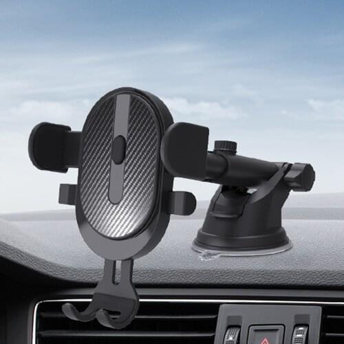 Car Mount For Mobile Phone Holder Car Air Vent Dashboard Clip Stand Universal Phone GPS Stand Support For iPhone Samsung Huawei
