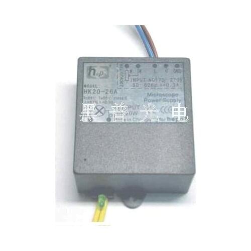 Microscope power supply halogen dimming HK20-26A HK20--212A, 6V20W, 12V20W, 6V15W