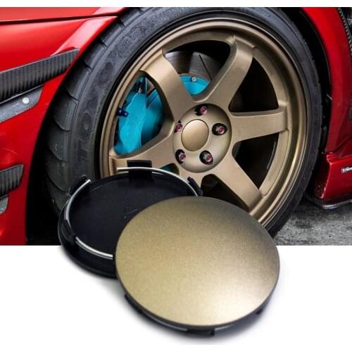 62mm 58mm Japan Racing Alloy Wheel Center Hub Cap For Bronze Rim Center Decoration Car Accessories