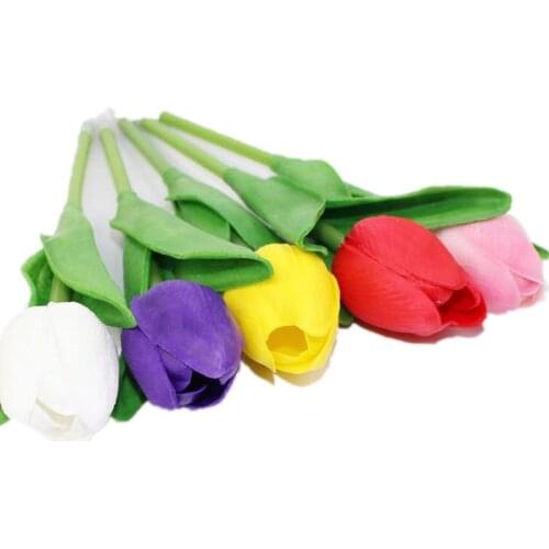 Creative Flower Tulip Shaped Gel Pen Kawaii Student Stationery Writing Tools Office Birthday Party Gifts