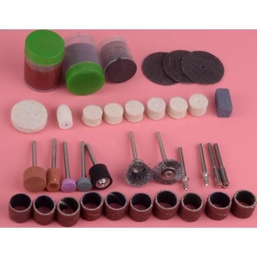 LETAOSK 105pcs Mini Electric Drill Grinder Rotary Tool Grinding Engraving Polishing Kit Accessory