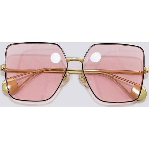 Fashion Metal Square Sunglasses Women 2021 Vintage Brand Design Sunglasses Women/Men Luxury Oculos De Sol Gafas