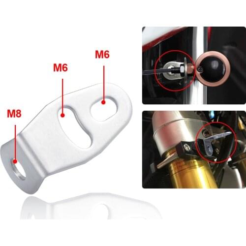 Motorcycle Mount Bike Sport Tail Light Spotlight Bracket LED Headlight turn signal Mounting Bracket Fixed Lamp Holder