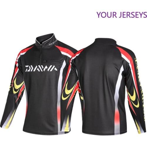 New DAIWA Fishing Shirt Long Sleeve Quick-drying UV Breathable Professional Hiking Cycling Clothes Sport Vest
