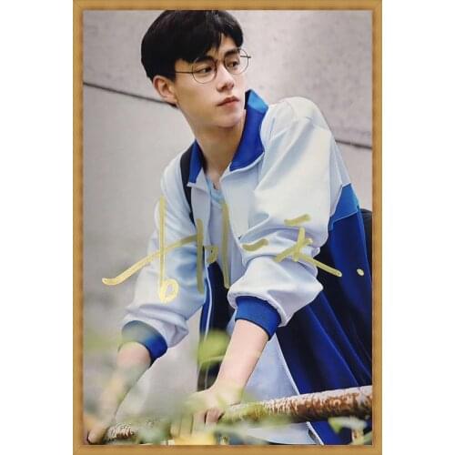 Signed HU YITIAN autographed original photo A love so beautiful 6 inches free shipping 12201706