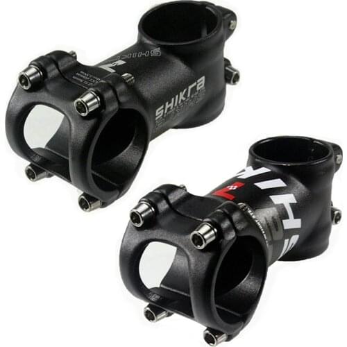 SHIKRA Bicycle Stem Mountain Road Bike Stem 60mm Ultralight Stem 31.8mm Handlebar Stem 28.6mm 7 Degree Bike Matt Stem Bike Riser