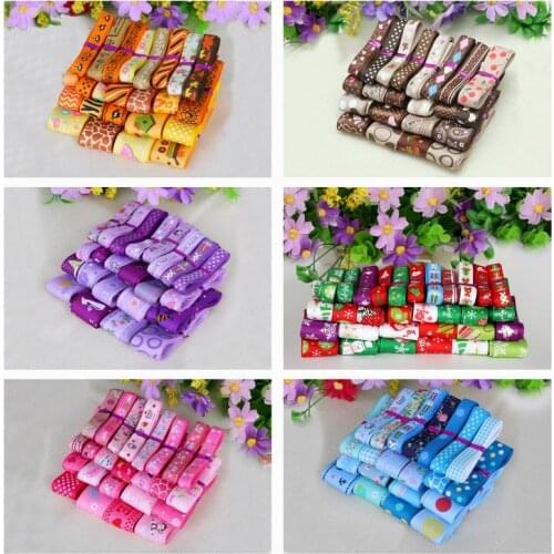 Mixed Size/Style 20yard Trendy Grosgrain Satin Ribbon Random For Wedding Party Christmas Decoration DIY Gift Craft