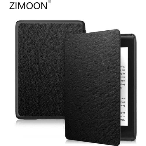 For All-new Kindle 2019 Case PU Leather Solid Smart Cover PC Back Hard Case for All-new Kindle 10th J9G29R Gen 2019 Released