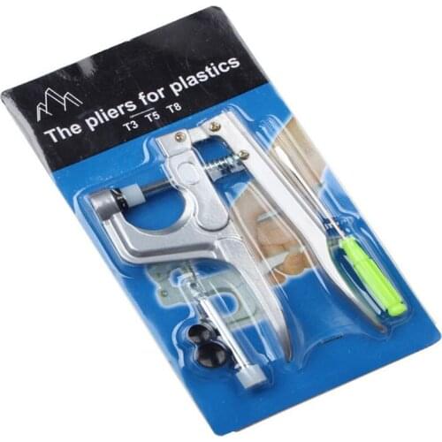 1Set Metal Press Pliers Tools Used for T3 T5 T8 Kam Button Fastener Snap Buttons Pliers