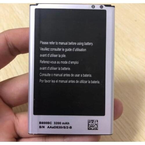 10PCS Original Replacement Samsung Battery For Galaxy NOTE 3 N900 N9002 N9009 N9008 N9006 N9005 Note3 B800BC B800BE with 3200mAh