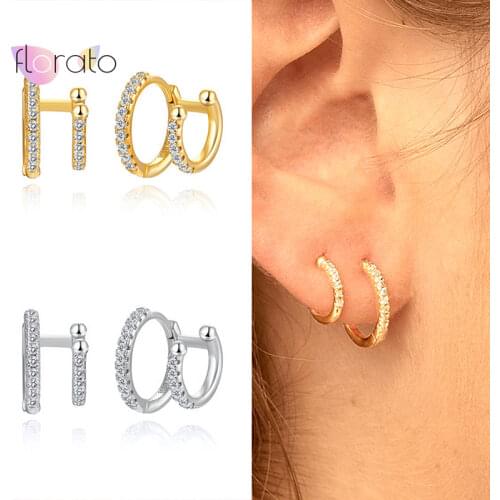 925 Sterling Silver Ear Cuffs for Women Gold Color Ear Cuffs Clip Earrings Climbers No Piercing Fake Cartilage Earrings Jewelry