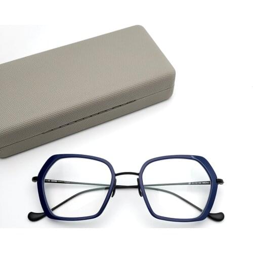 Acetate 2021 Women Eyeglasses Optical Glasses Frame Vintage Style Transparent Lens Brand design Computer Goggles Female Eyewear
