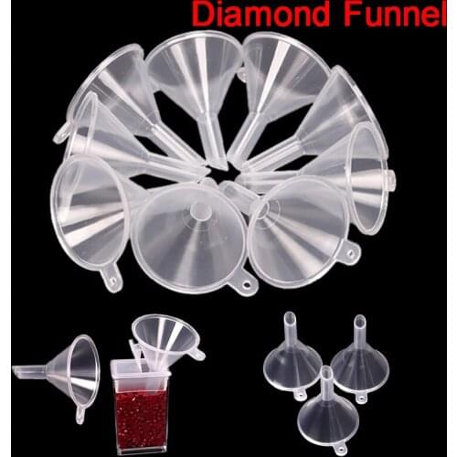 Diamond Painting Tools Accessories Funnel Bead Container Diamond Embroidery Environmental Protect Drill Collection Tool