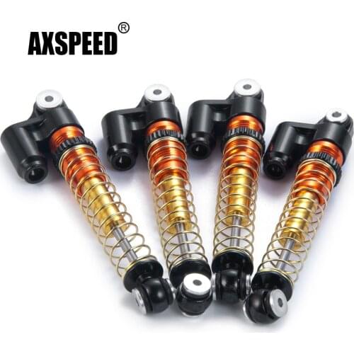 AXSPEED 43mm Aluminum Alloy Shock Absorber Damper for Axial SCX24 90081 AXI00001 AXI00002 1/24 RC Crawler Car Parts Accessories