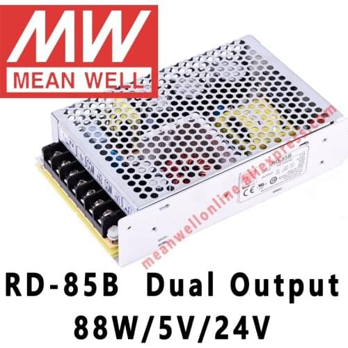 Mean Well RD-85B 5V/24V Dual Output Switching Power Supply meanwell 85W AC/DC