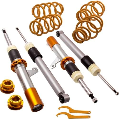 Coilover for Audi VW Golf MK5 MK6 1KP 1KM Suspension Coilovers Struts Absorber for Seat Leon Altea Toledo 3T 5P Suspensions Kit