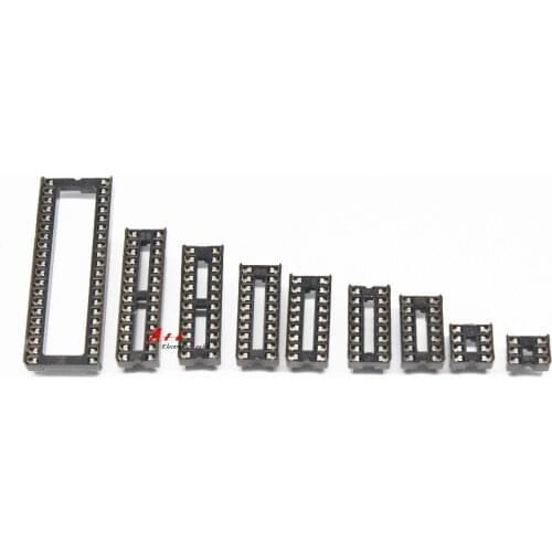 Dip Direct Insert monolithic integrated circuit chip IC seat 18P/20P/24P/28P/40P