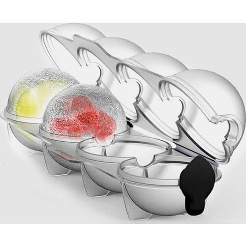 Summer Bar Drinks Ice Ball Mold Tray Fridge Freezing Silicone Infusing Water Ice Cube Maker Cold Drinks Beer Accessory